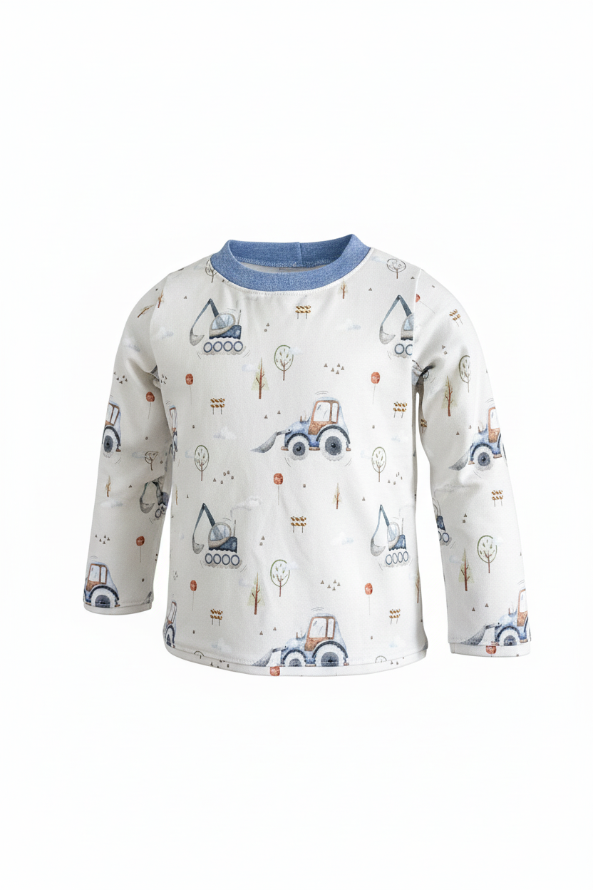 Langarmshirt „Byggare“