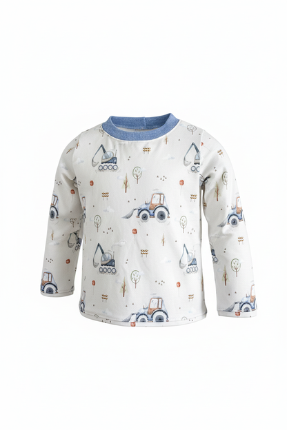 Langarmshirt „Byggare“