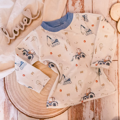 Langarmshirt „Byggare“