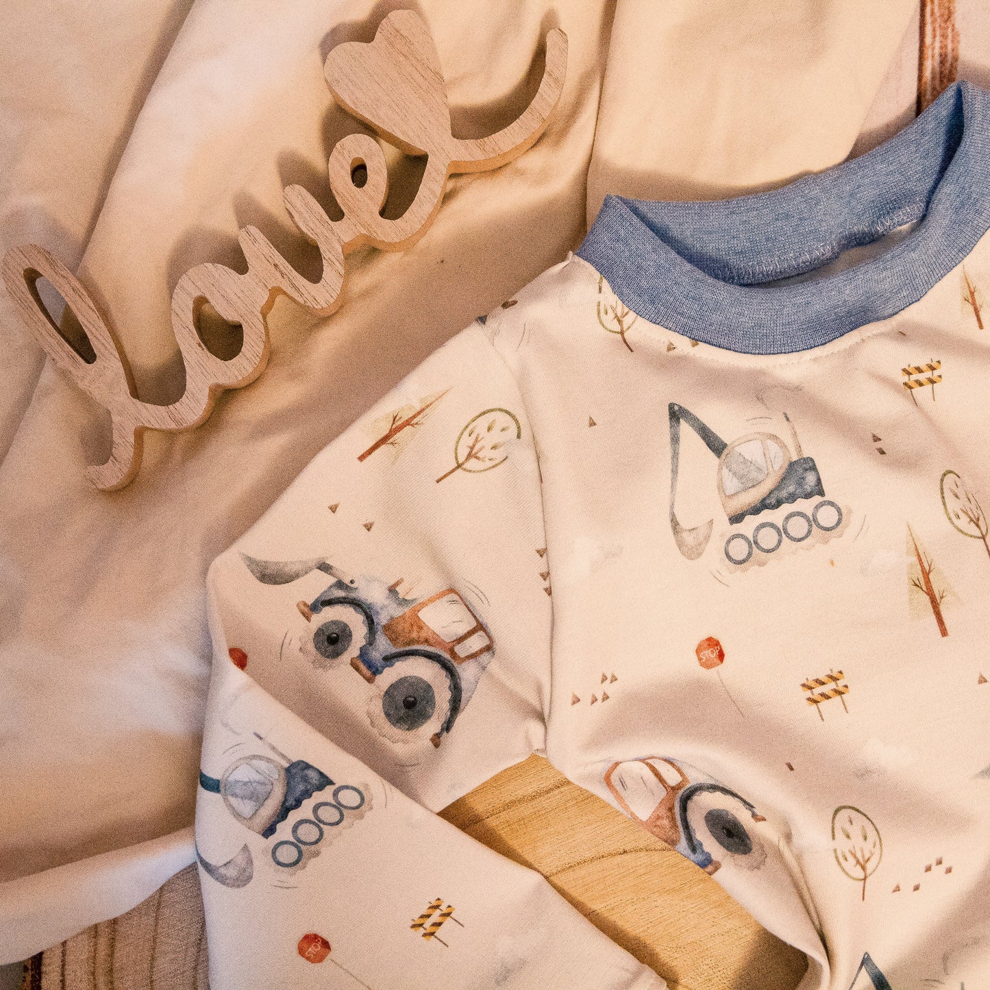 Langarmshirt „Byggare“