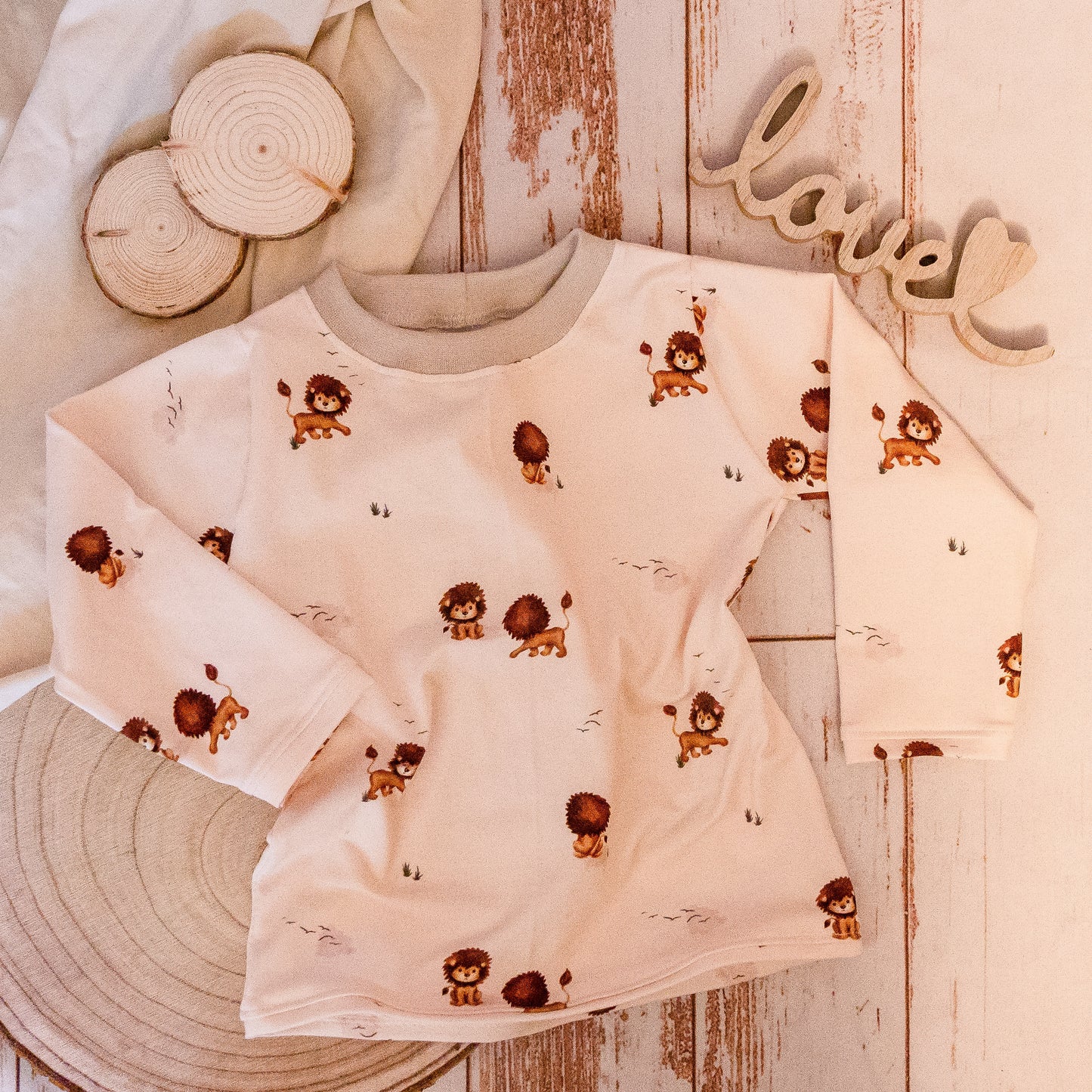 Langarmshirt „Lille Leo“