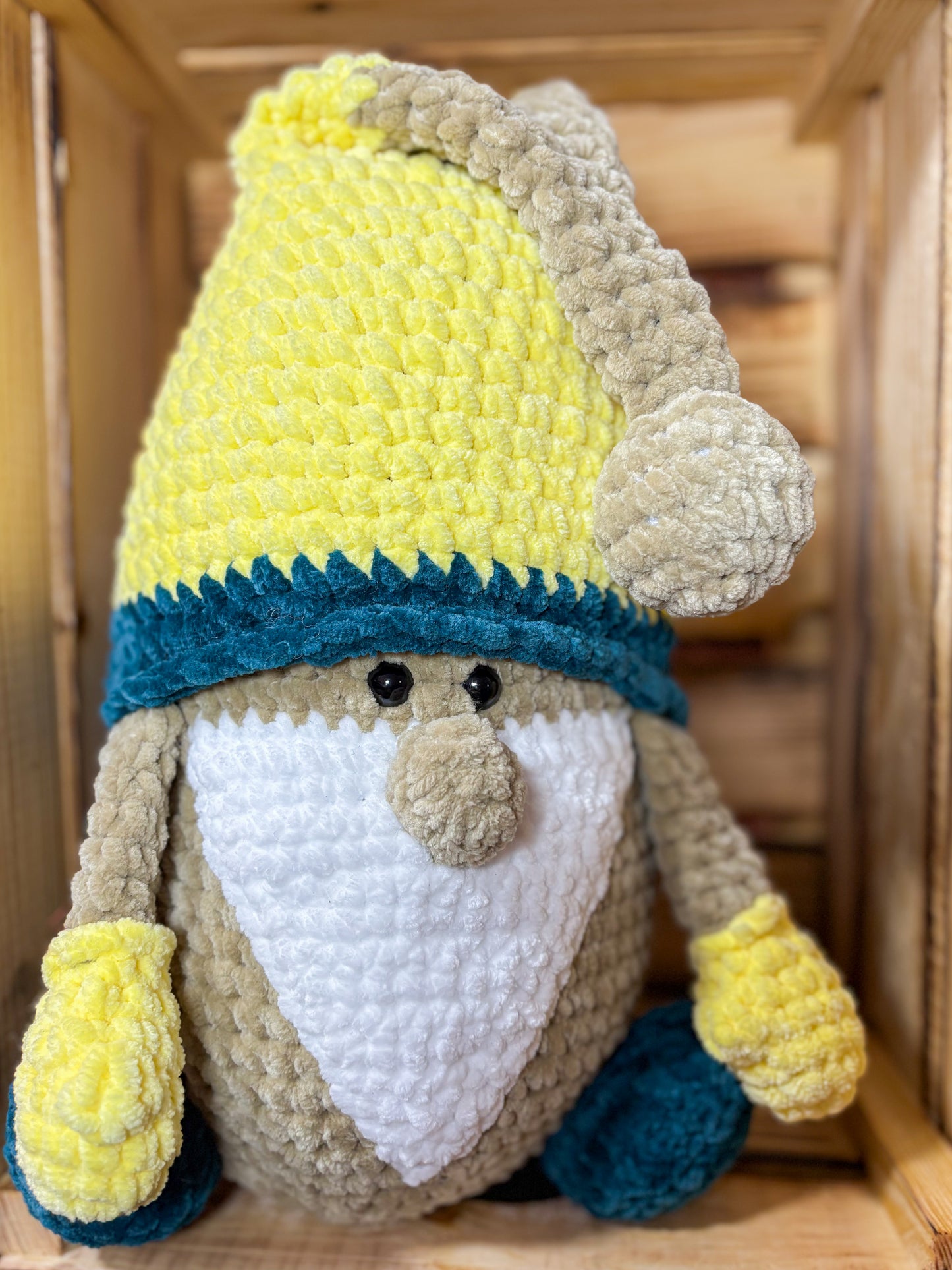 Kuschliger Zwergenwichtel – Handgemachtes Kuscheltier (30cm)