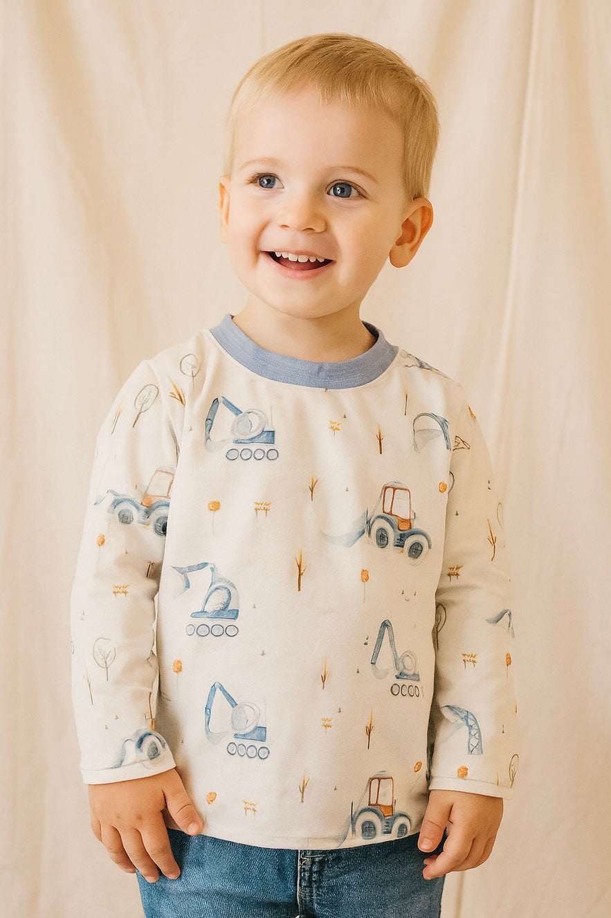 Langarmshirt „Byggare“