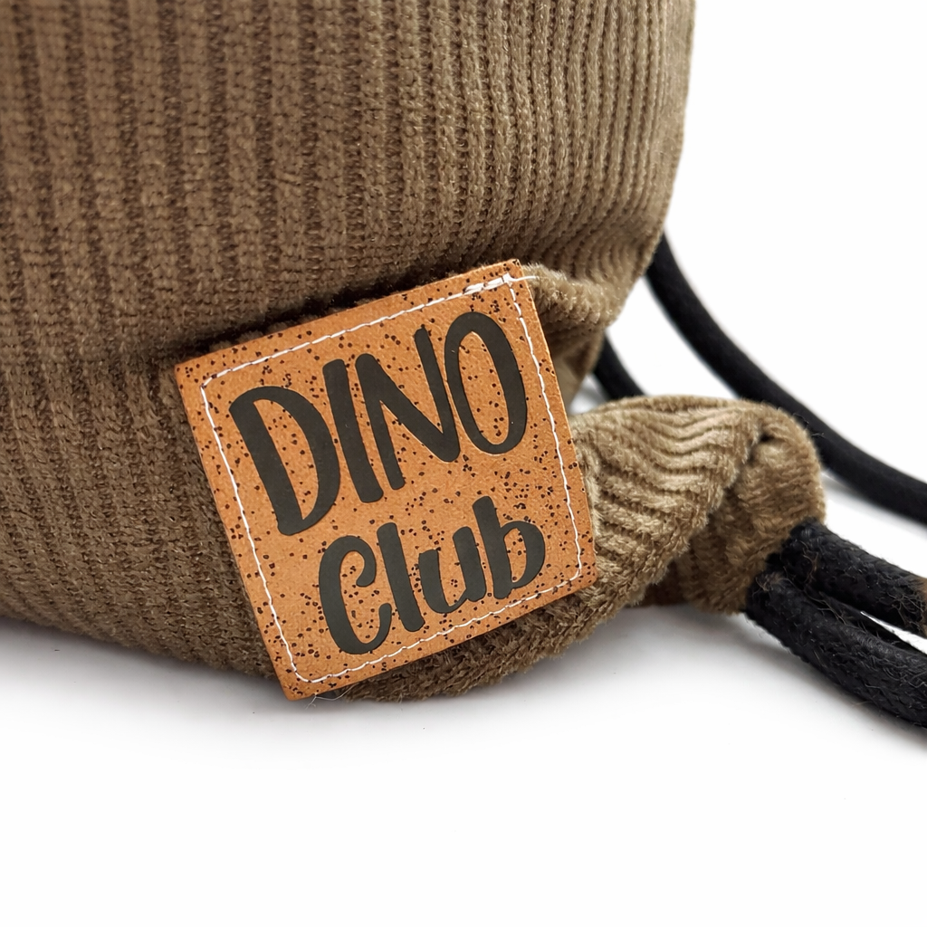 Kinder Turnbeutel Dino - Cord Turnbeutel für Kindergarten & Freizeit l Handemade